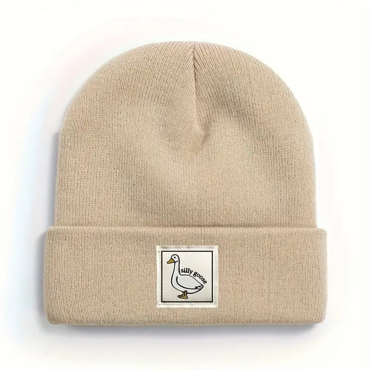 Silly Goose Patch Unisex Beanie