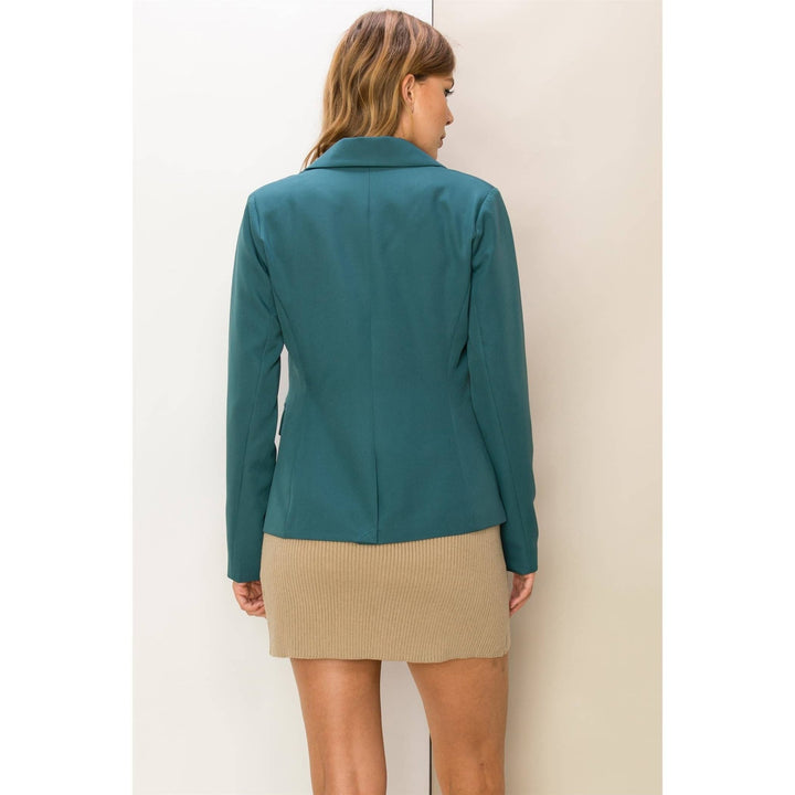 Single Button Tailored Blazer - 22 Palms Boutique