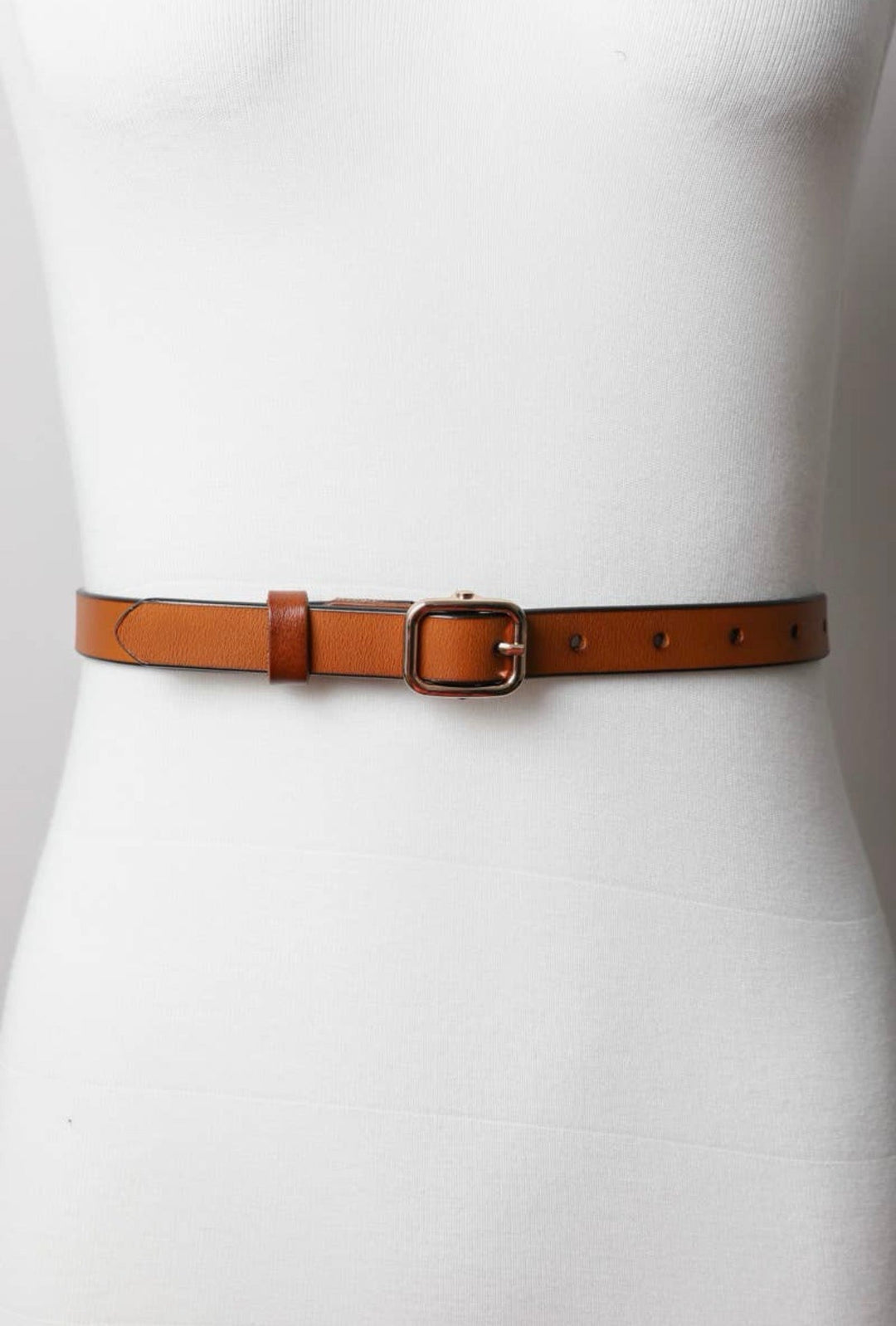 Skinny Leather Belt - 22 Palms Boutique