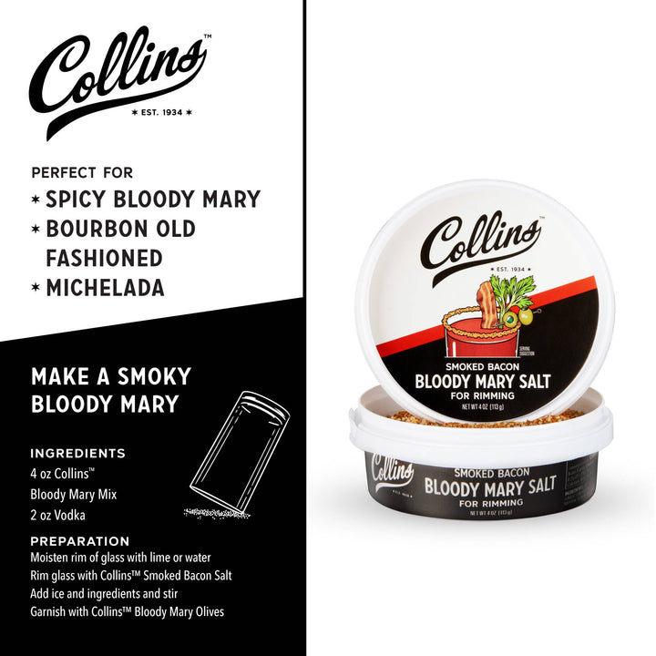 Smoked Bacon Bloody Mary Salt - 4 oz - 22 Palms Boutique