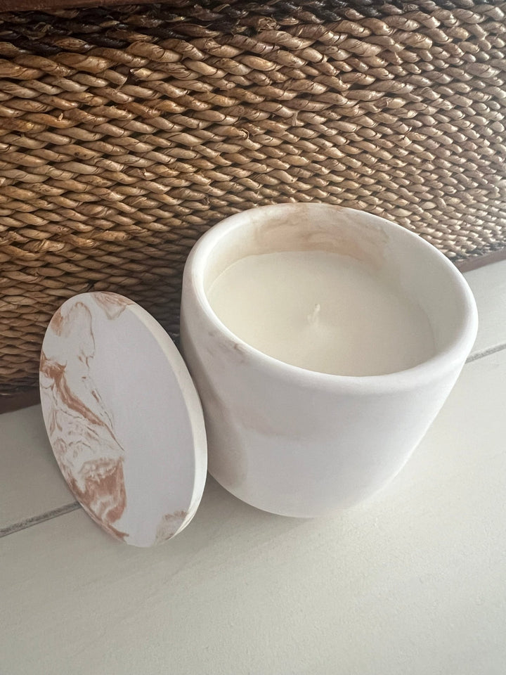 Spa &amp; Sea Scented Coconut Wax Candle - 22 Palms Boutique