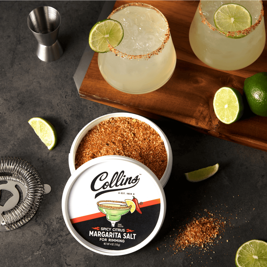Spicy Citrus Glass-Rimming Margarita Sea Salt - 4 oz - 22 Palms Boutique