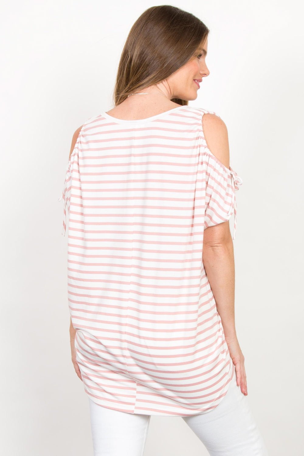 Stripped Dolman Top - 22 Palms Boutique