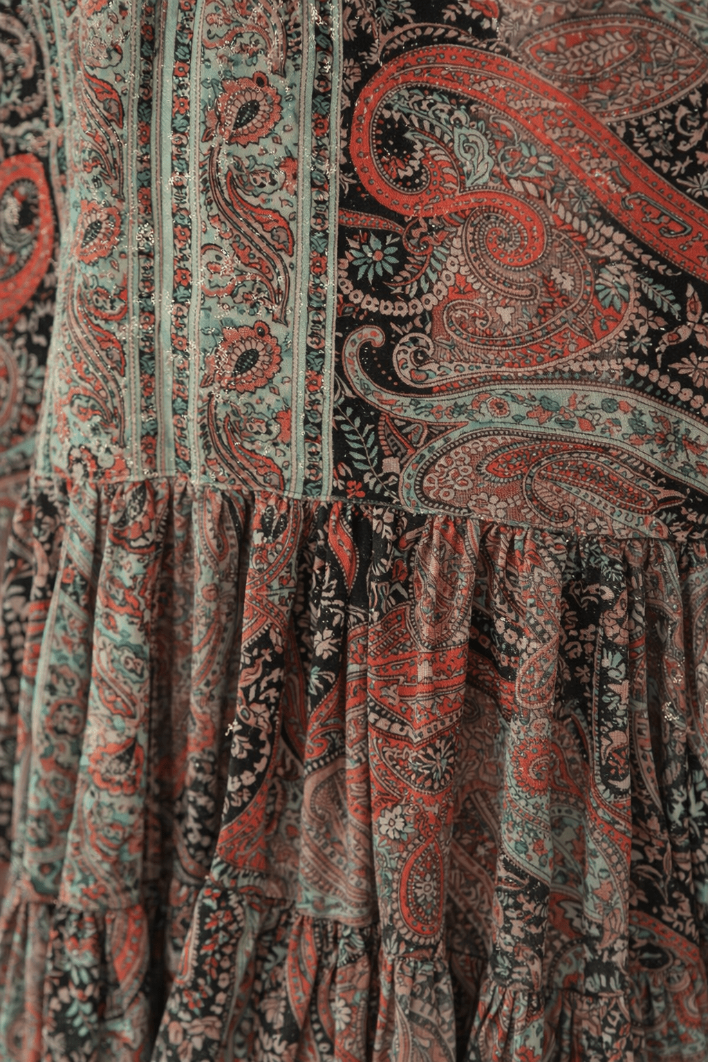 Summer Nights Silk Boho Maxi Ibiza Dress - 22 Palms Boutique