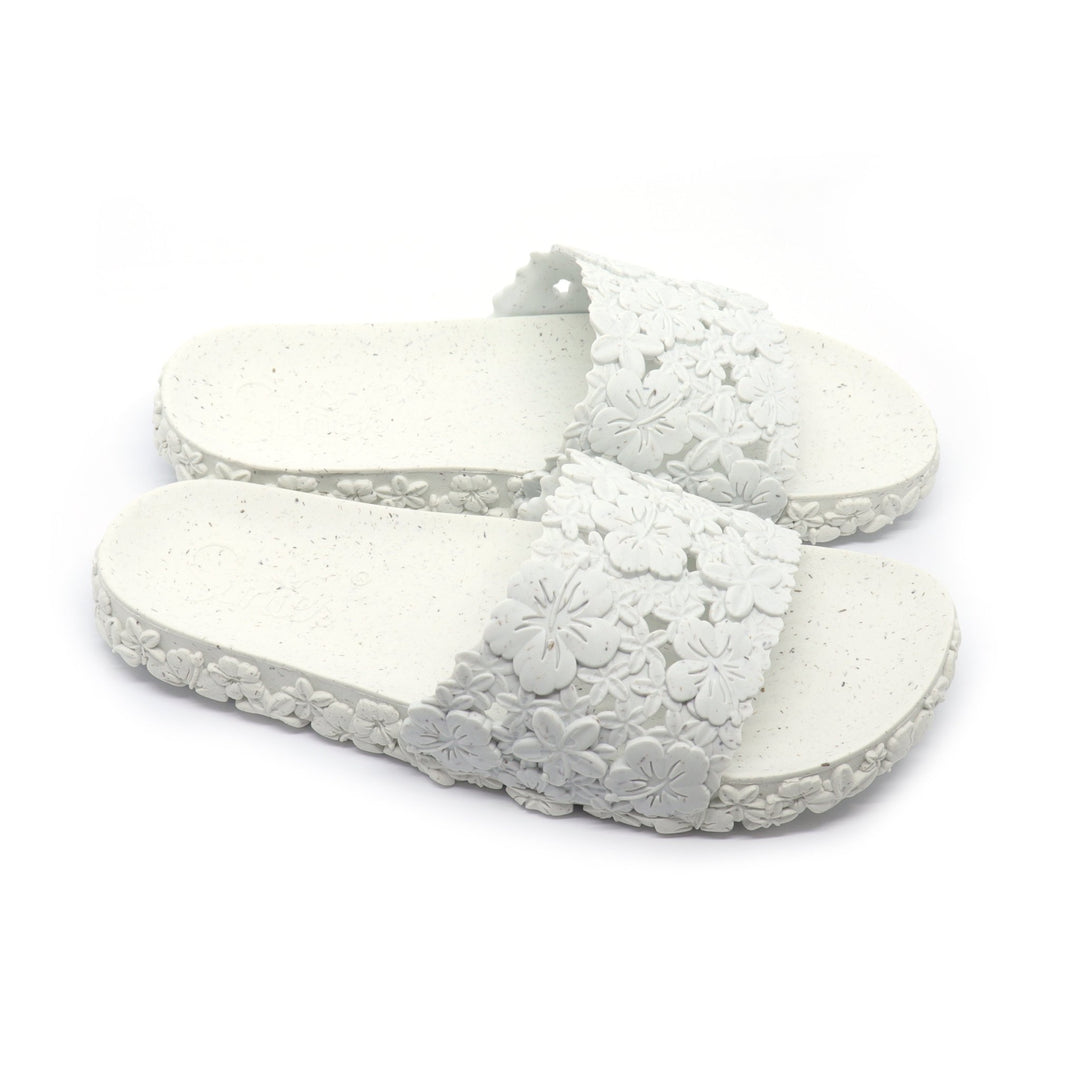 Sunies Waterproof Hawaii &amp; Butterfly Slides - Red, White &amp; Blue - 22 Palms Boutique