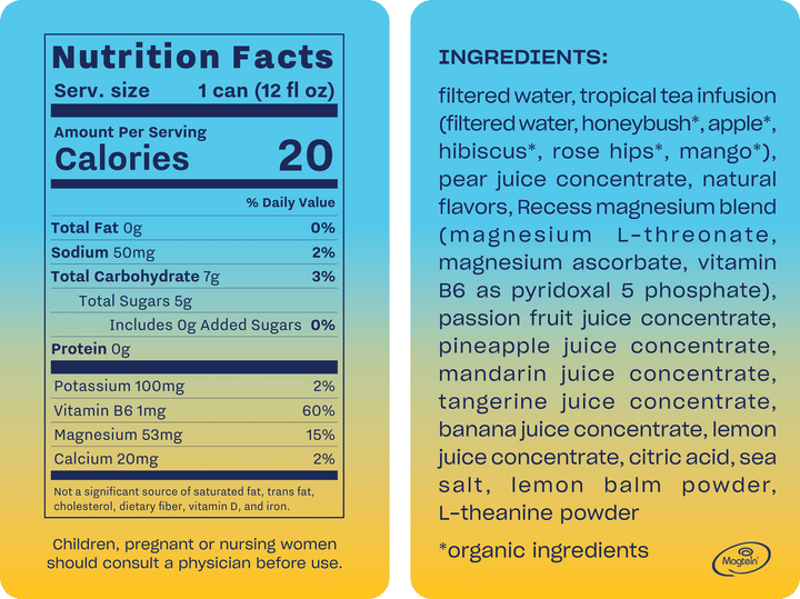 Tropical Adaptogen Sparkling Water - 22 Palms Boutique
