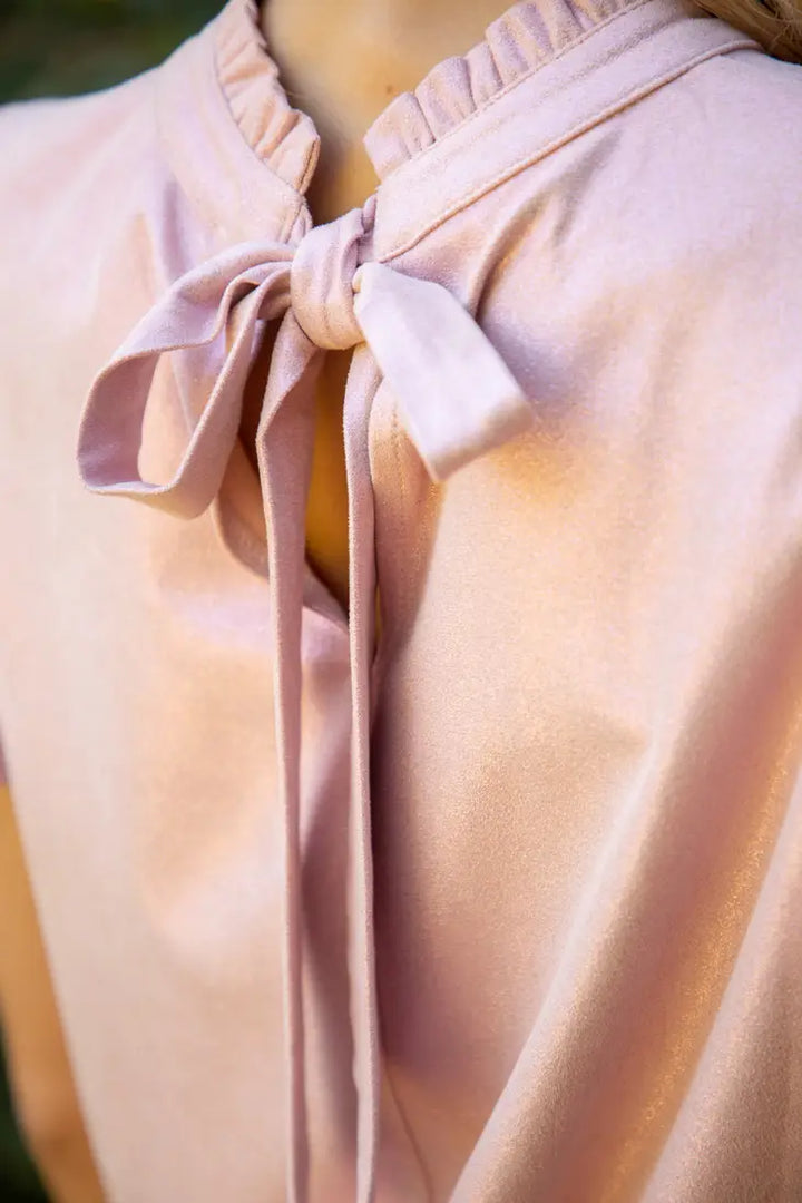 Pink Ruffle Top