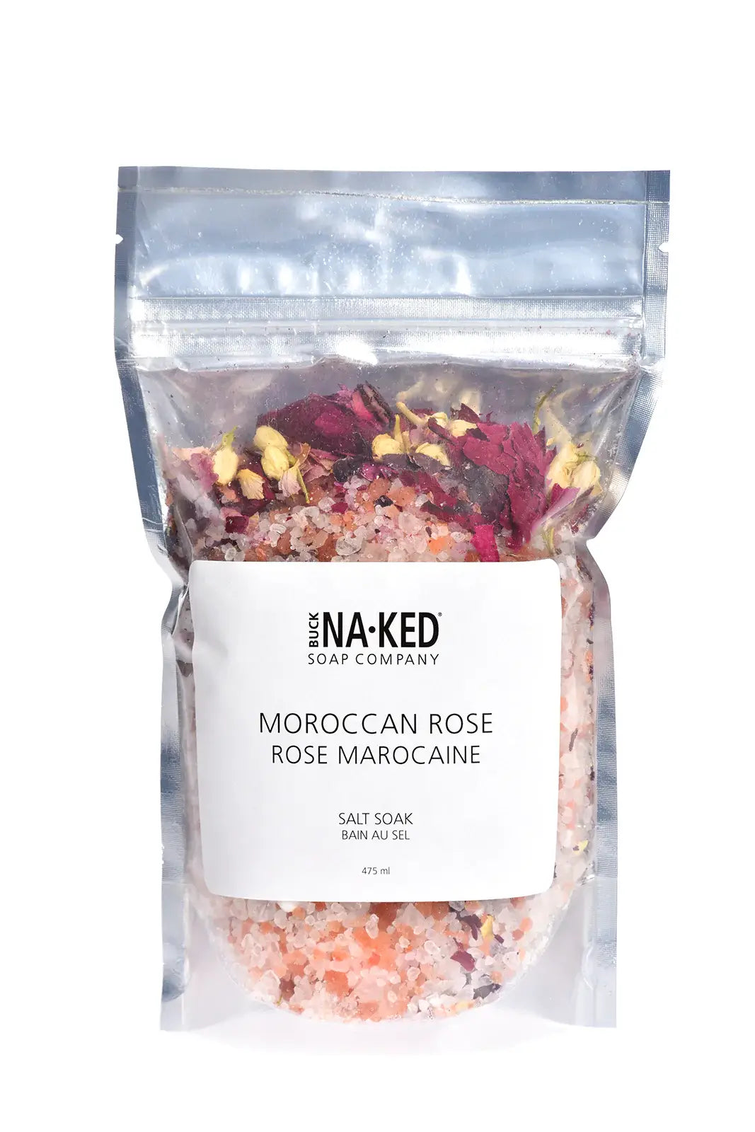 Moroccan Rose Salt Soak - 472 ml/16 floz - 22 Palms Boutique