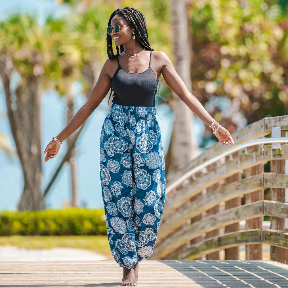 Crater Lake Harem Beach Pants - 22 Palms Boutique