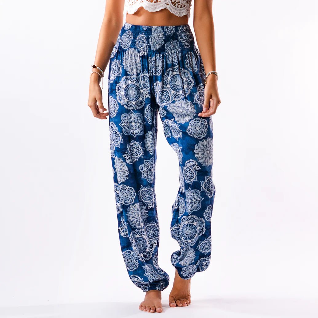 Crater Lake Harem Beach Pants - 22 Palms Boutique