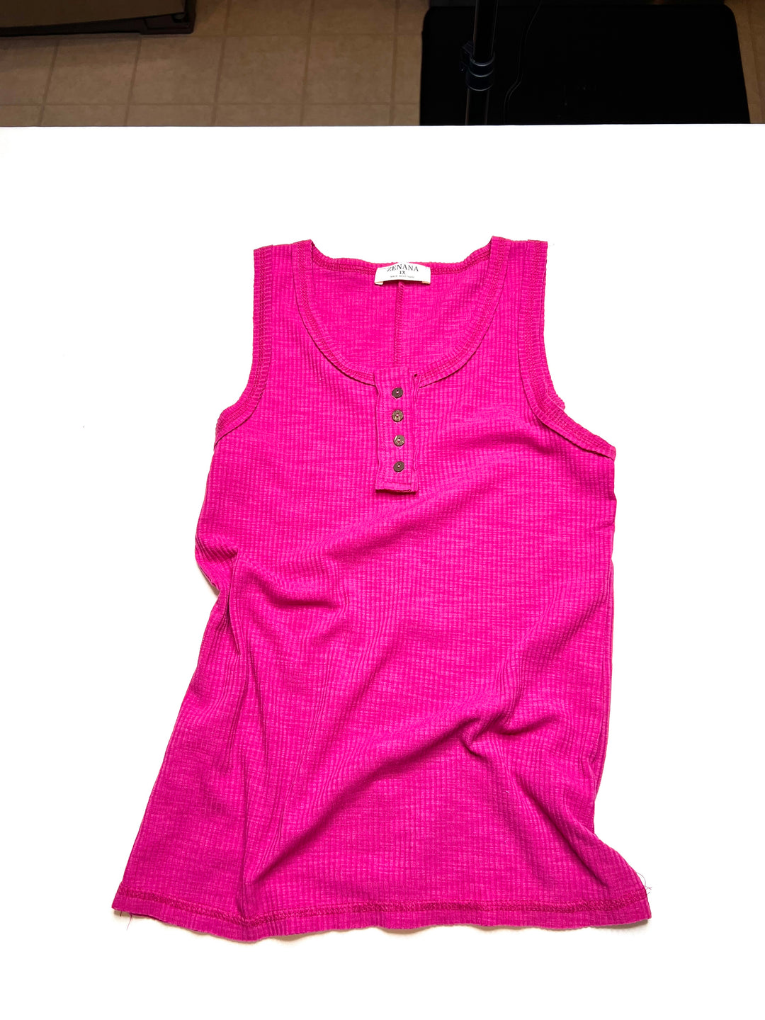 Ribbed Layering Tank - 22 Palms Boutique