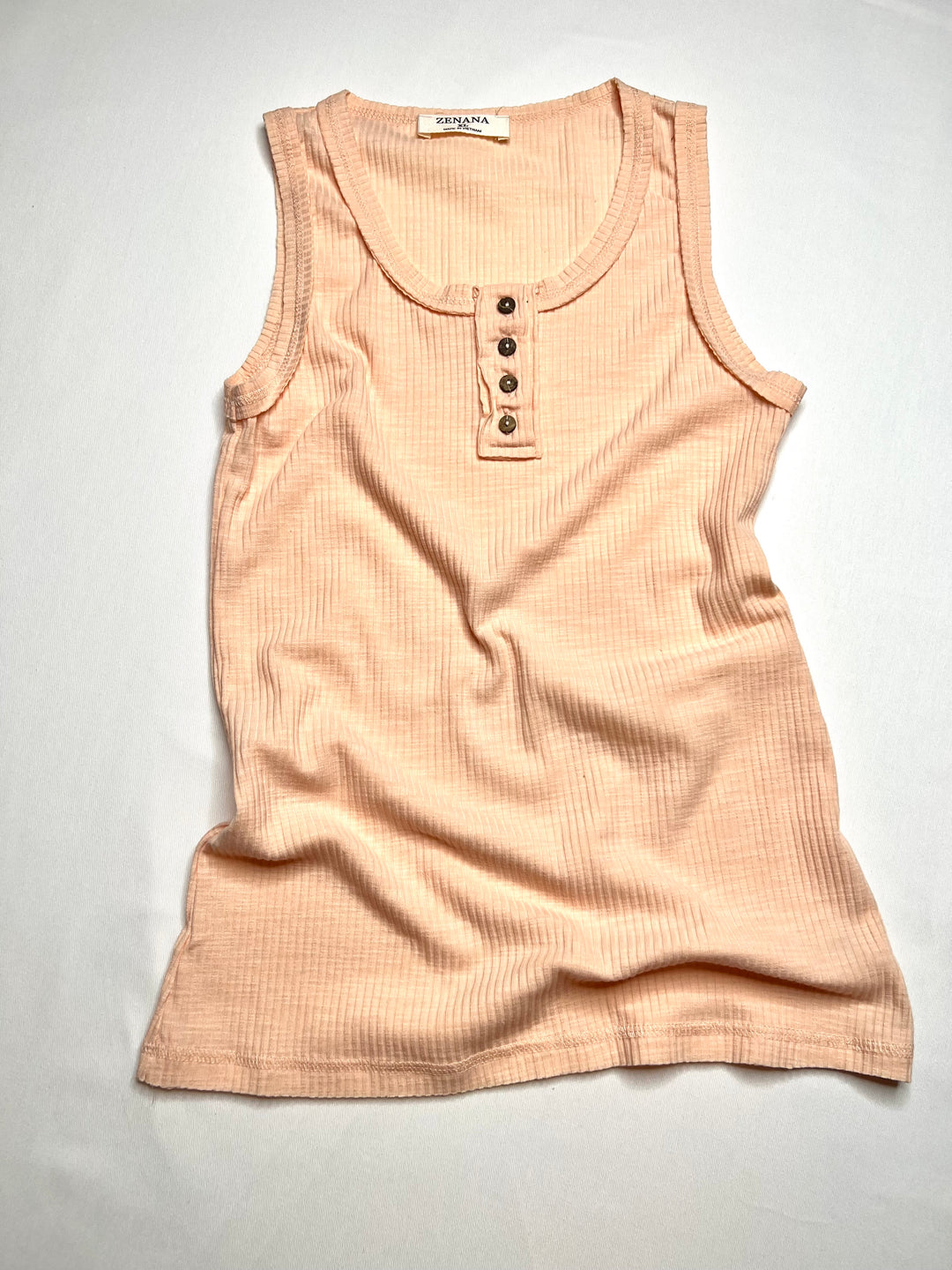 Ribbed Layering Tank - 22 Palms Boutique