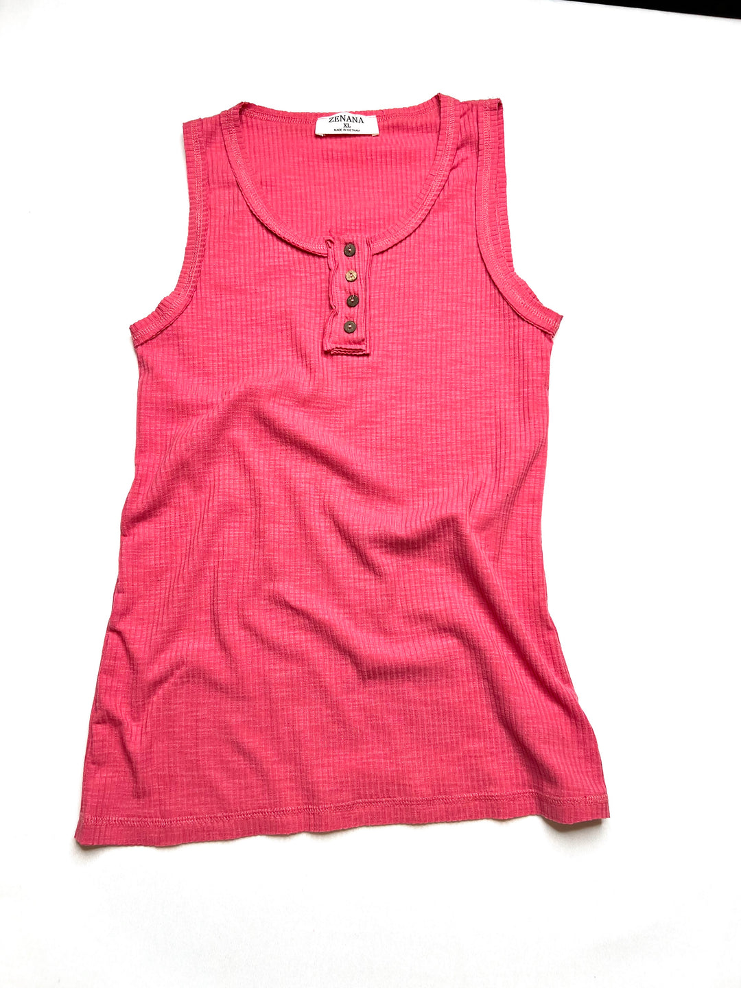 Ribbed Layering Tank - 22 Palms Boutique