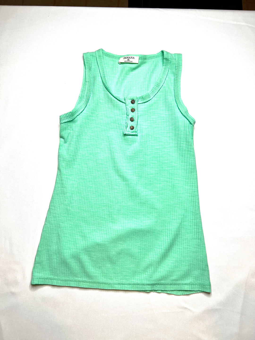 Ribbed Layering Tank - 22 Palms Boutique