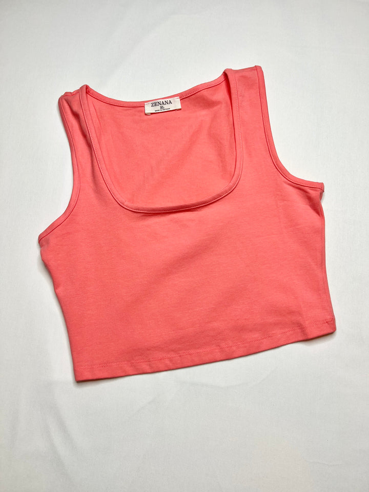 Tank Crop Top - 22 Palms Boutique