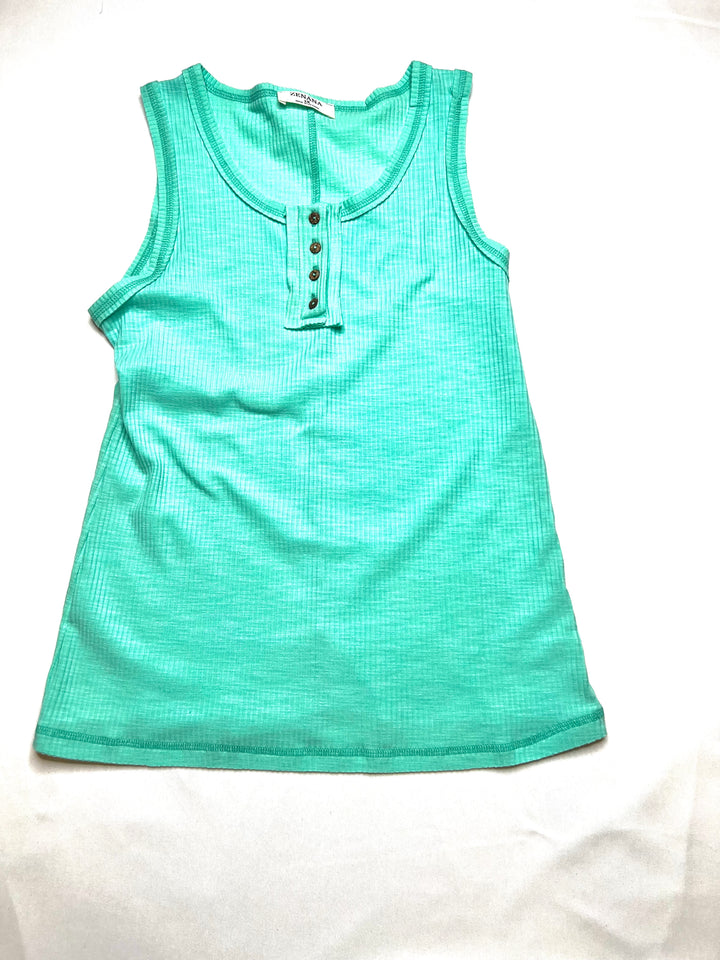 Ribbed Layering Tank - 22 Palms Boutique