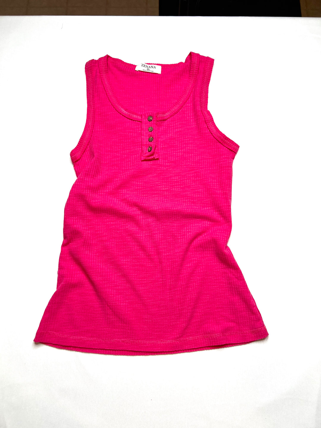 Ribbed Layering Tank - 22 Palms Boutique