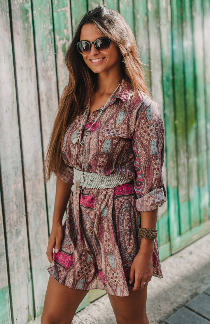 Kurta resort beach shirt dress - 22 Palms Boutique