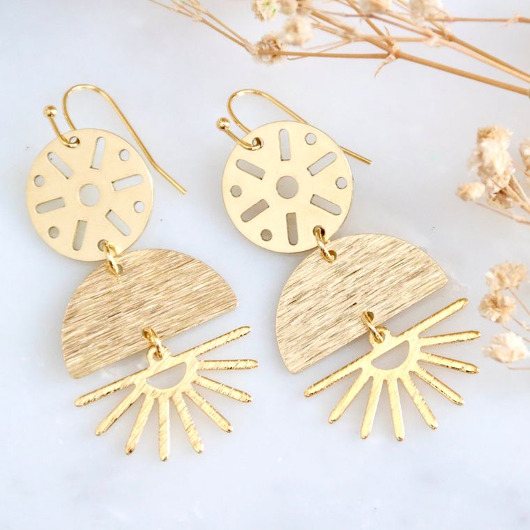Sunset Earrings - 22 Palms Boutique