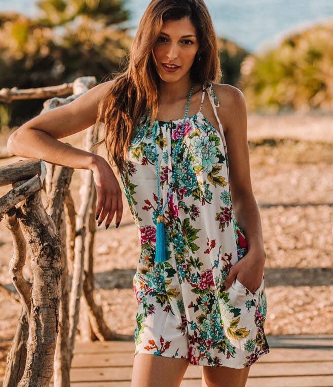 Mykonos Romper - 22 Palms Boutique
