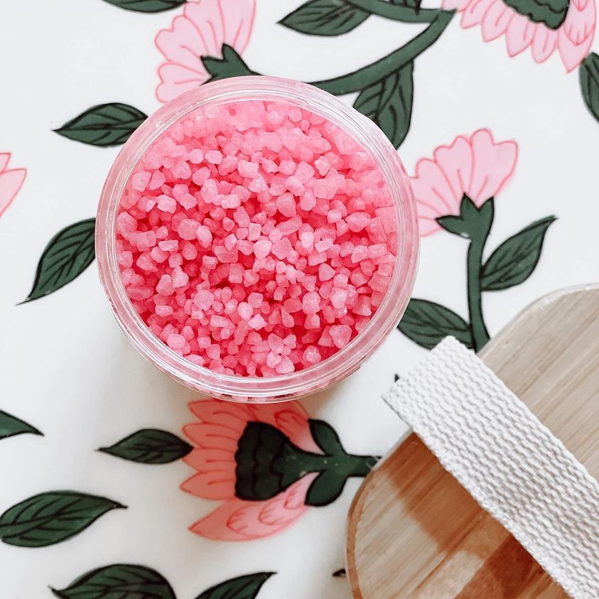 Strawberry &amp; Raspberry Bath Salts - 22 Palms Boutique